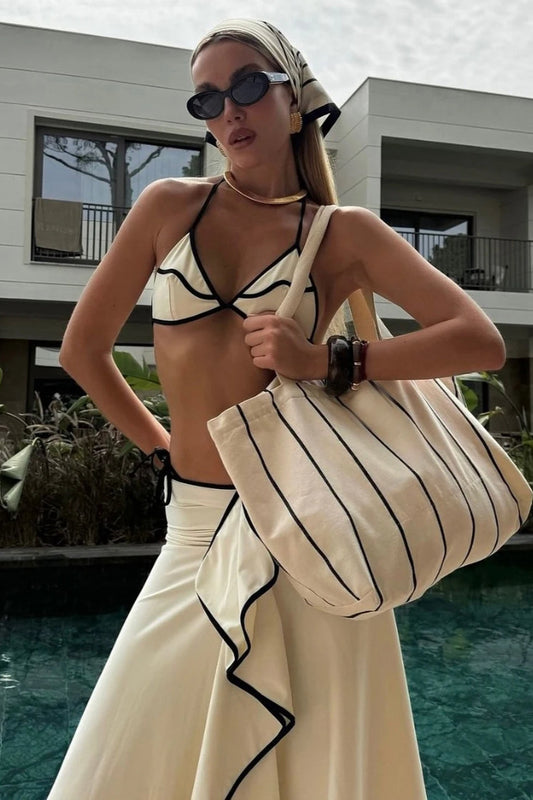 3-Piece Elegant Bikini Set